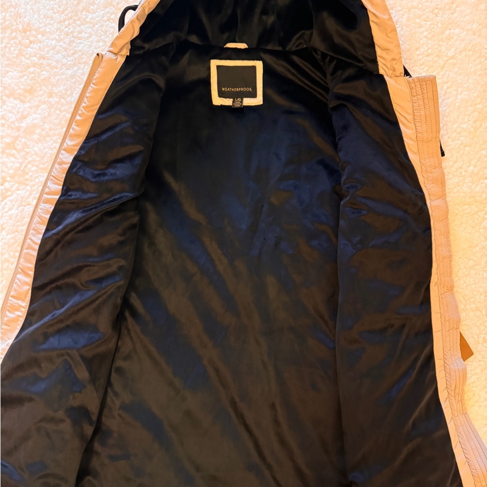 NWT Weatherproof Women's Quilted Hooded Vest - Picture 3 of 6